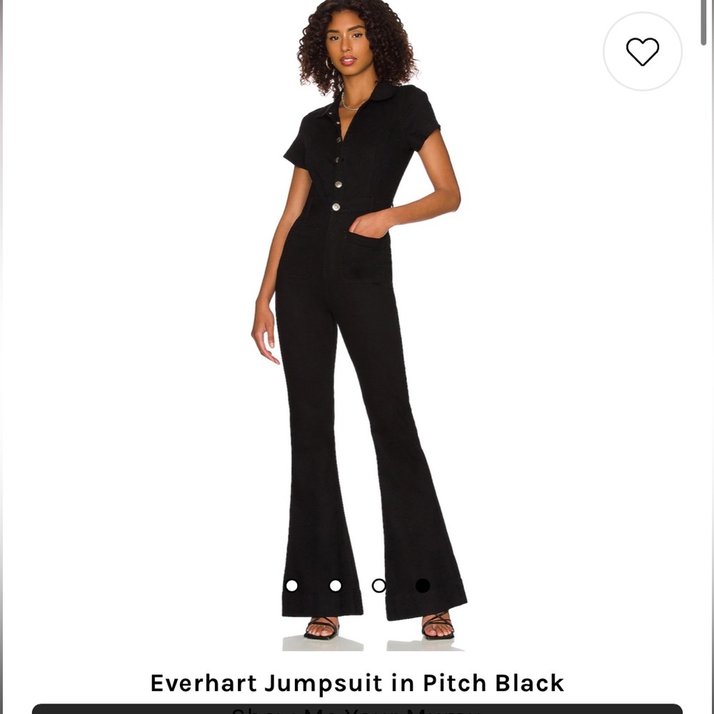 (XS/S) - worn once Everhart Jumpsuit in Pitch Black
Show Me Your Mumu